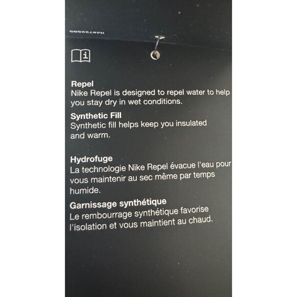 NWT Nike XL White Quilted Oversized Fit Jacket Knee Length - Picture 14 of 15